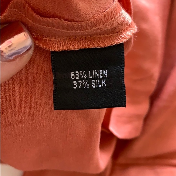 Linda Allard Ellen tracy peach pants in size XL - Picture 7 of 8